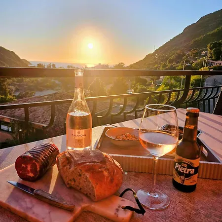 T2 Vue & Montagne Terrasse Coucher De Soleil Porto (Corsica)