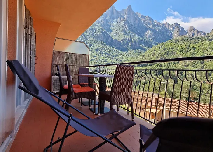 T2 Vue & Montagne Golfe De Porto-ota דירה *